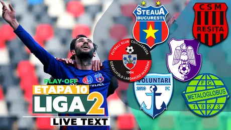 S-a încheiat play-off-ul Ligii 2. Campionii FC Argeș profită de eșecul Stelei, umilește Csikszereda și câștigă trofeul campionatului. FC Voluntari este a doua calificată în barajele de promovare