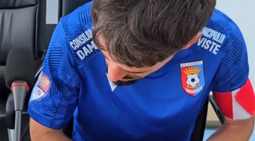 Imagini cu un puternic impact emoțional! Daniel Florea, în lacrimi după ce a salvat Chindia de la retrogradare: ”Am încercat să insuflu un alt spirit jucătorilor care poate nu aveau ce pune pe masă la un moment dat! Nu-mi doream ca echipa asta să cadă cu mine pe teren”