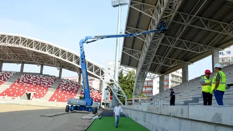 FOTO | Se fac progrese la Arad!** La noul 