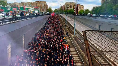 EXPERIMENT PROSPORT la Steaua – Dinamo: Ultras pentru o zi! Cum am trăit, din mijlocul fanilor alb-roșii, cel mai mare CORTEO din ultimii ani | VIDEO EXCLUSIV