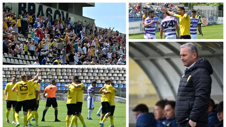 FC Brașov rămâne în Liga 2, Călin Moldovan nu știe dacă mai continuă cu echipa: ”Chiar dacă numele meu e mic, am demonstrat că putem face și fotbal. Eu și stafful meu ne-am făcut treaba”